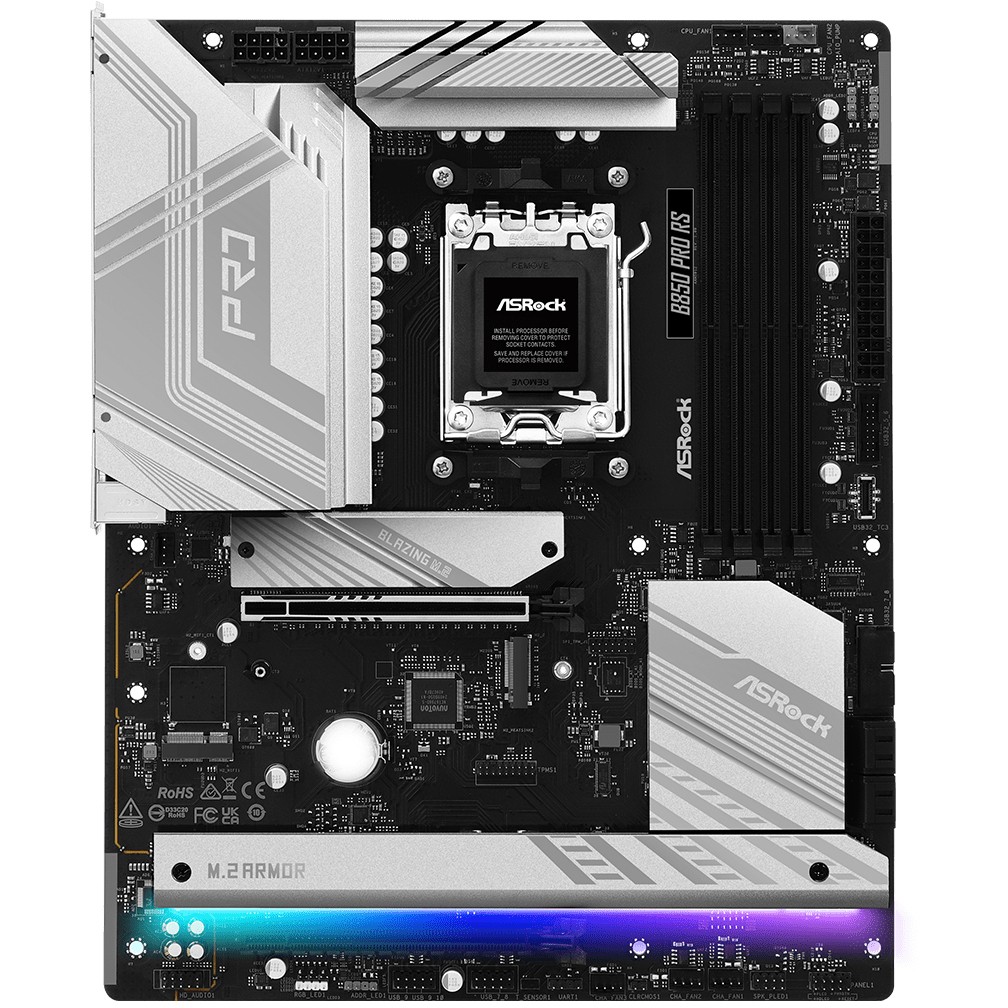 ASRock B850  Pro RS              AM5 ATX  HDMI/USB-C    DDR5