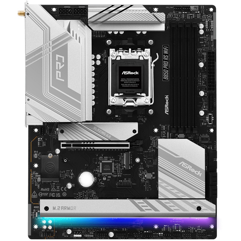 ASRock B850  Pro RS WiFi         AM5 ATX  HDMI/USB-C    DDR5
