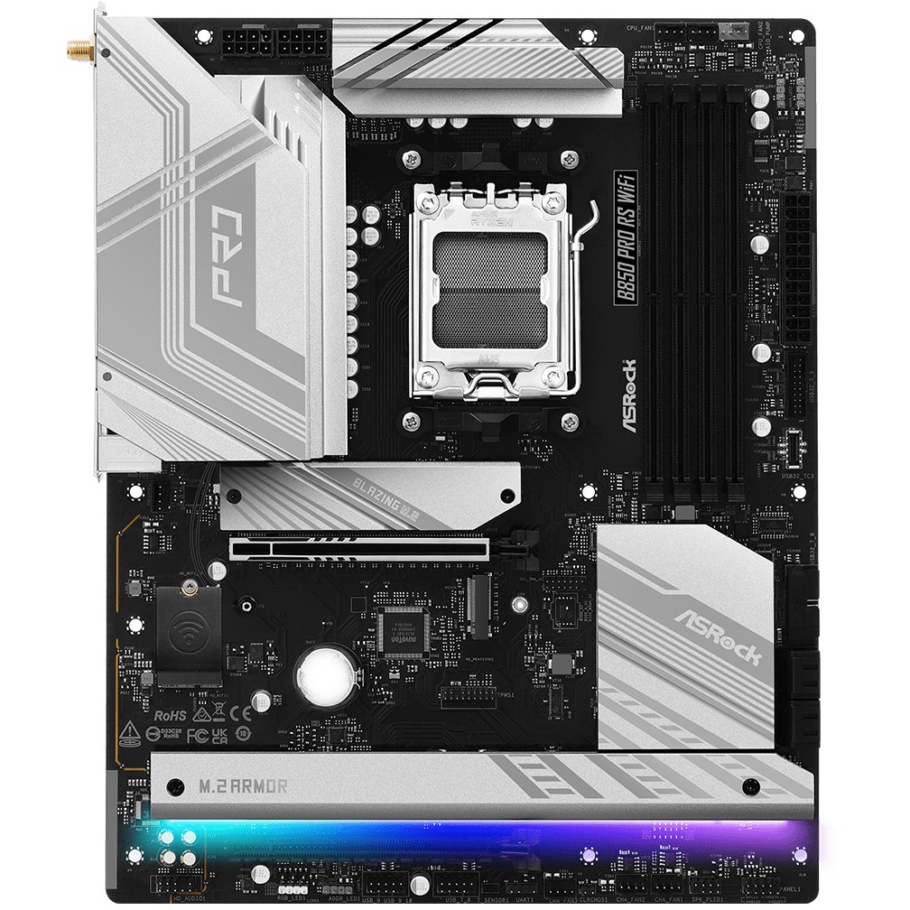 ASRock B850  Pro RS WiFi         AM5 ATX  HDMI/USB-C    DDR5