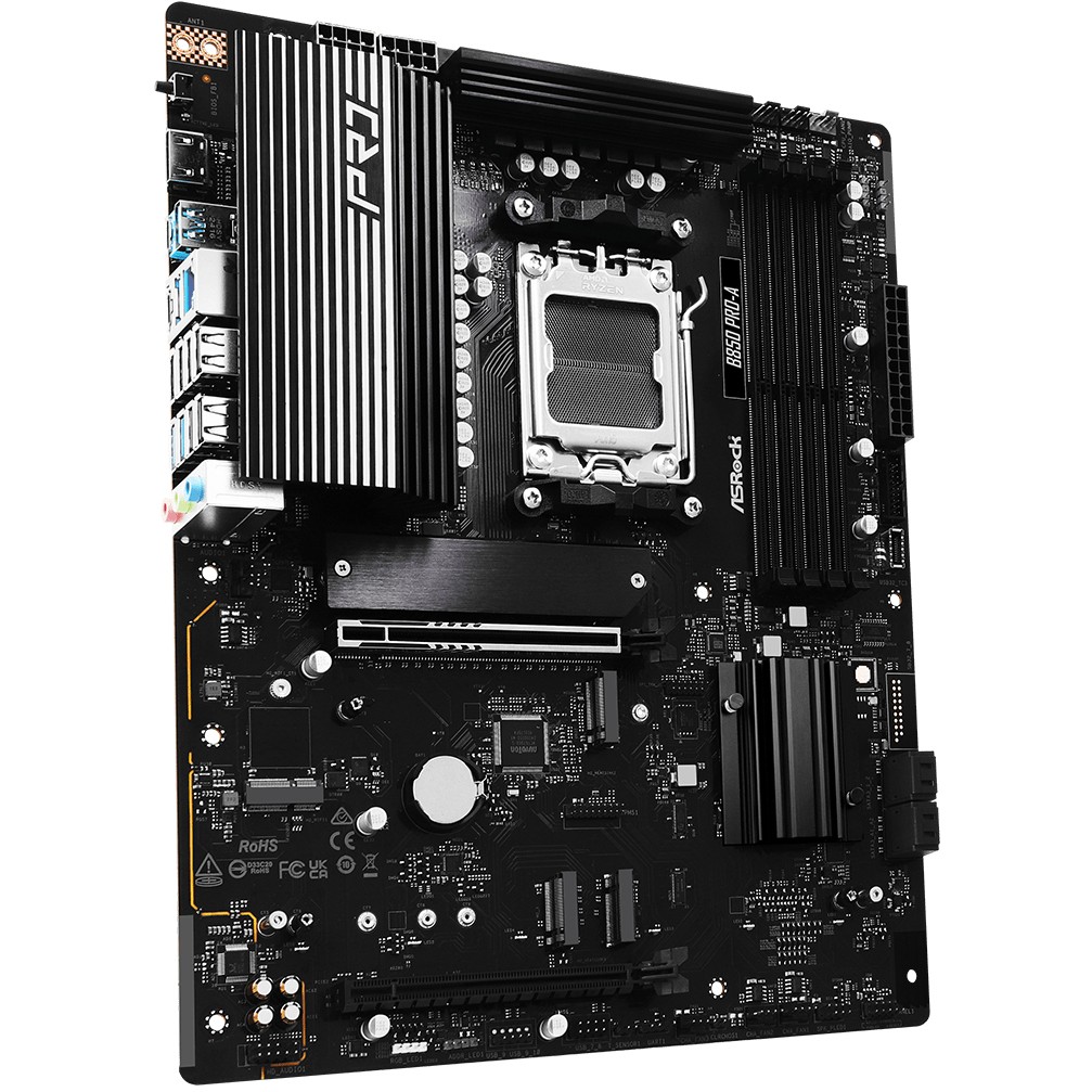 ASRock B850  Pro-A               AM5 ATX  HDMI/USB-C    DDR5
