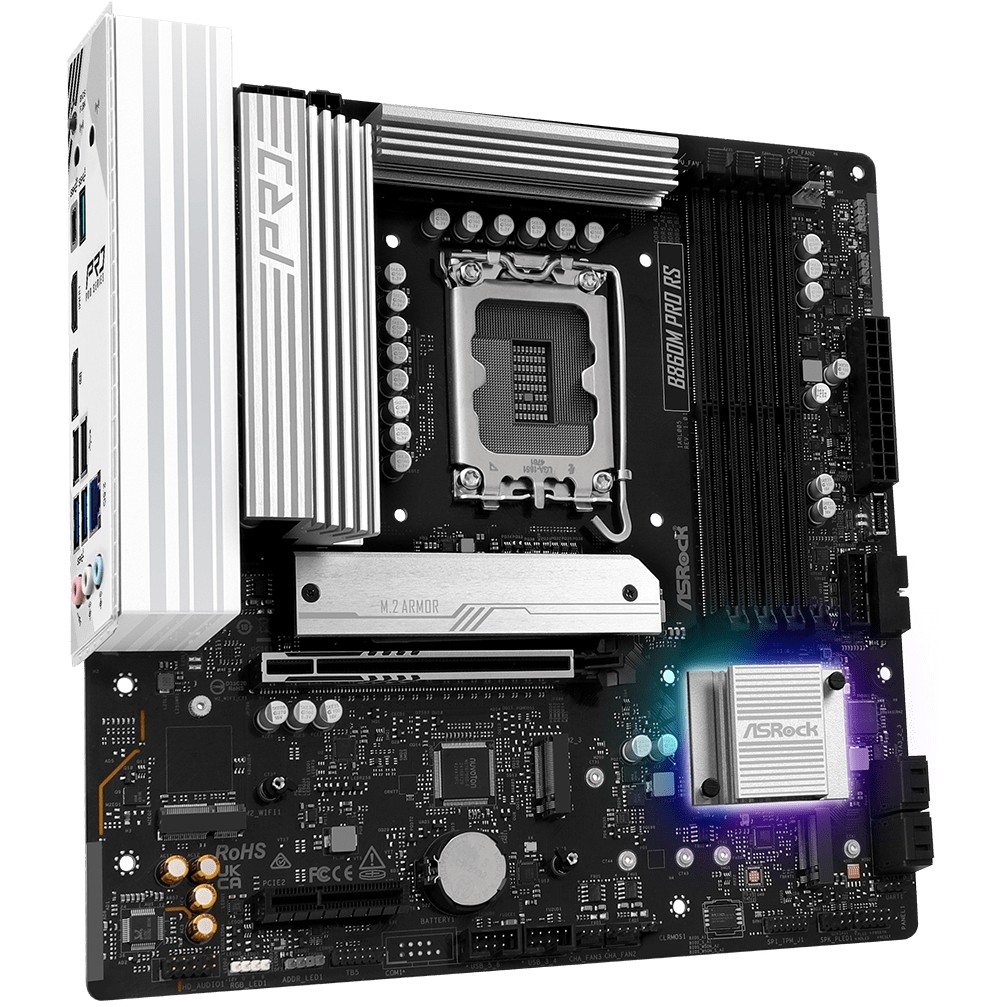 ASRock B860M Pro RS             1851 mATX HDMI/DP       DDR5