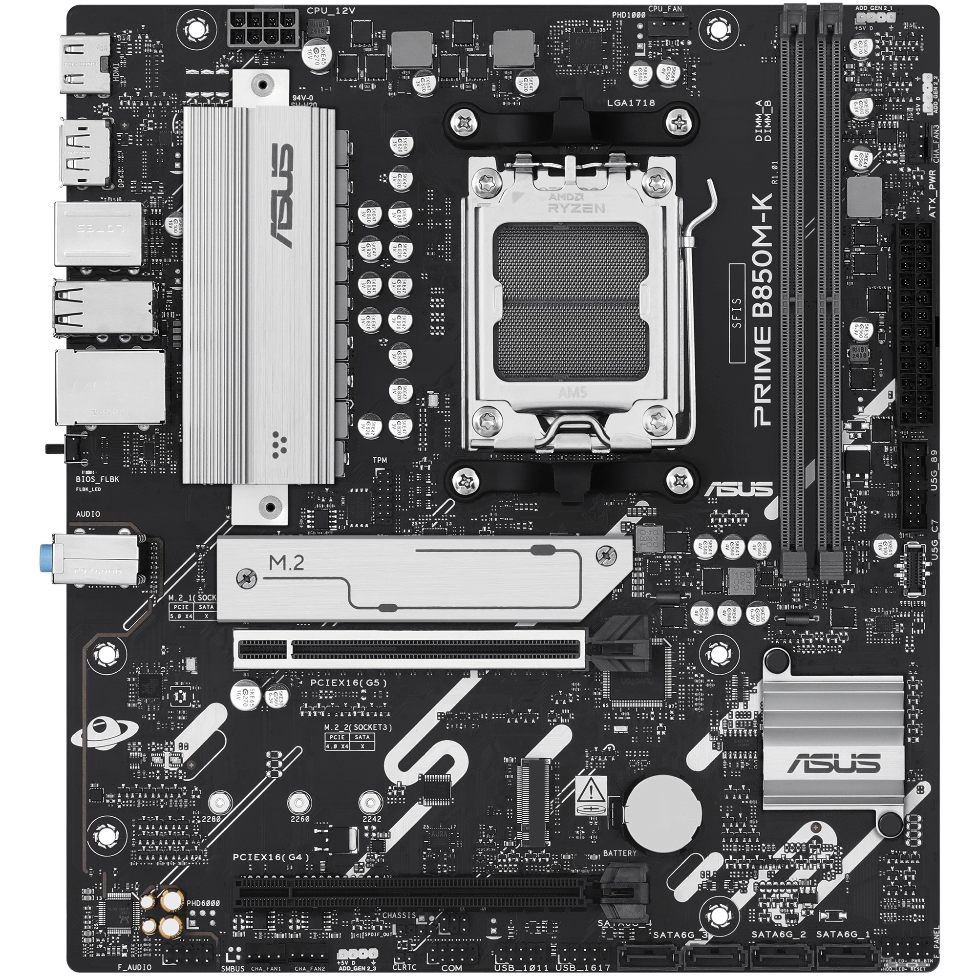 MB ASUS PRIME B850M-K                    (AMD,AM5,DDR5,mATX)