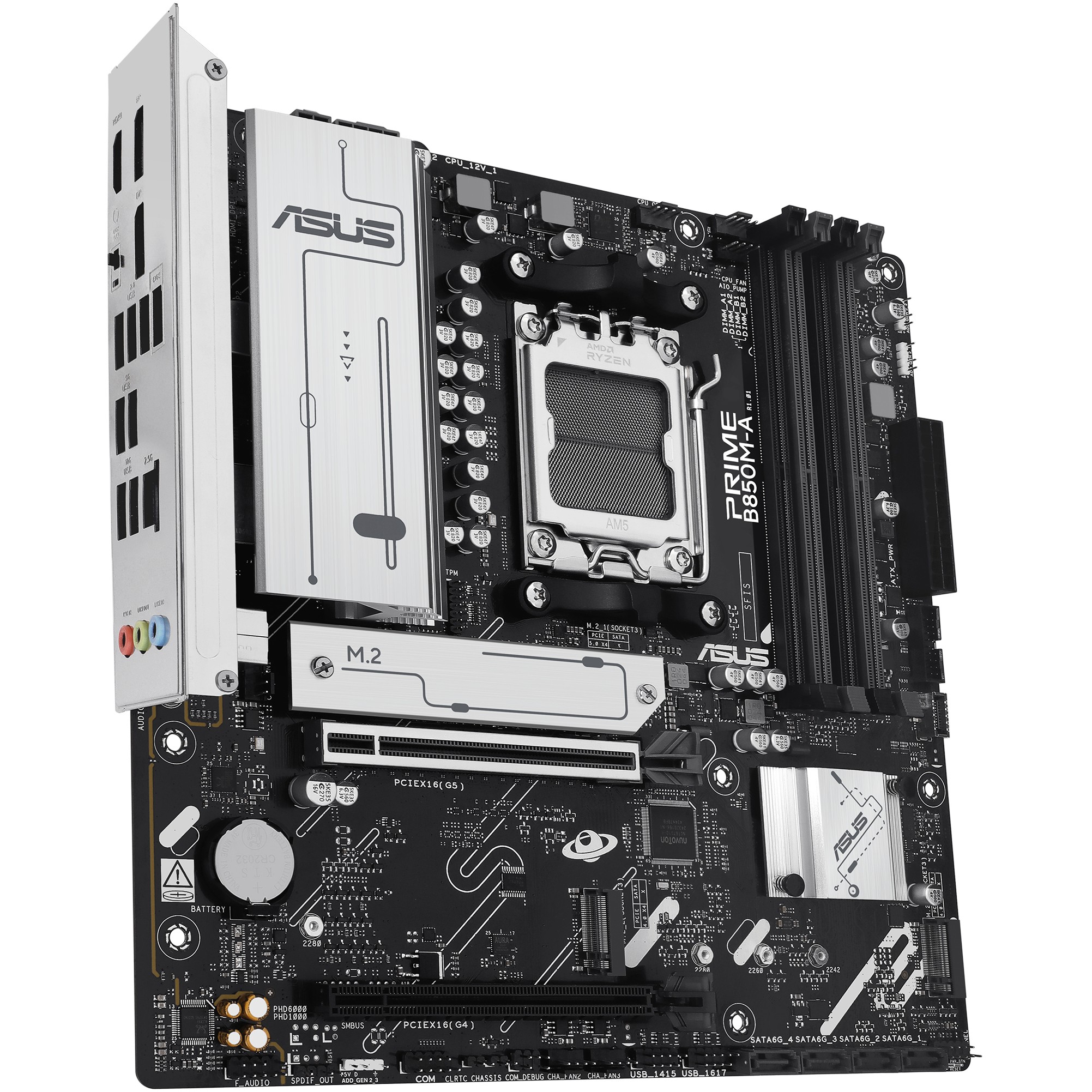 ASUS AMD B850 DDR5 mATX motherboard