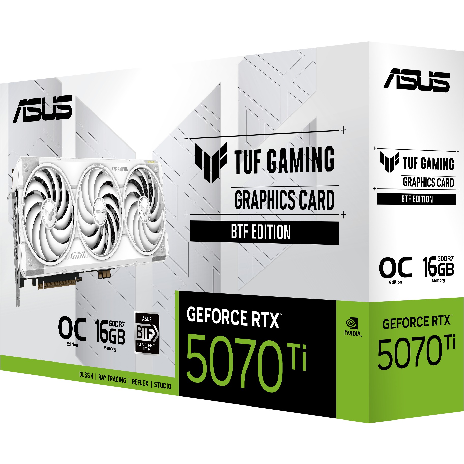 ASUS TUF-RTX5070TI-O16G-BTF-WHITE