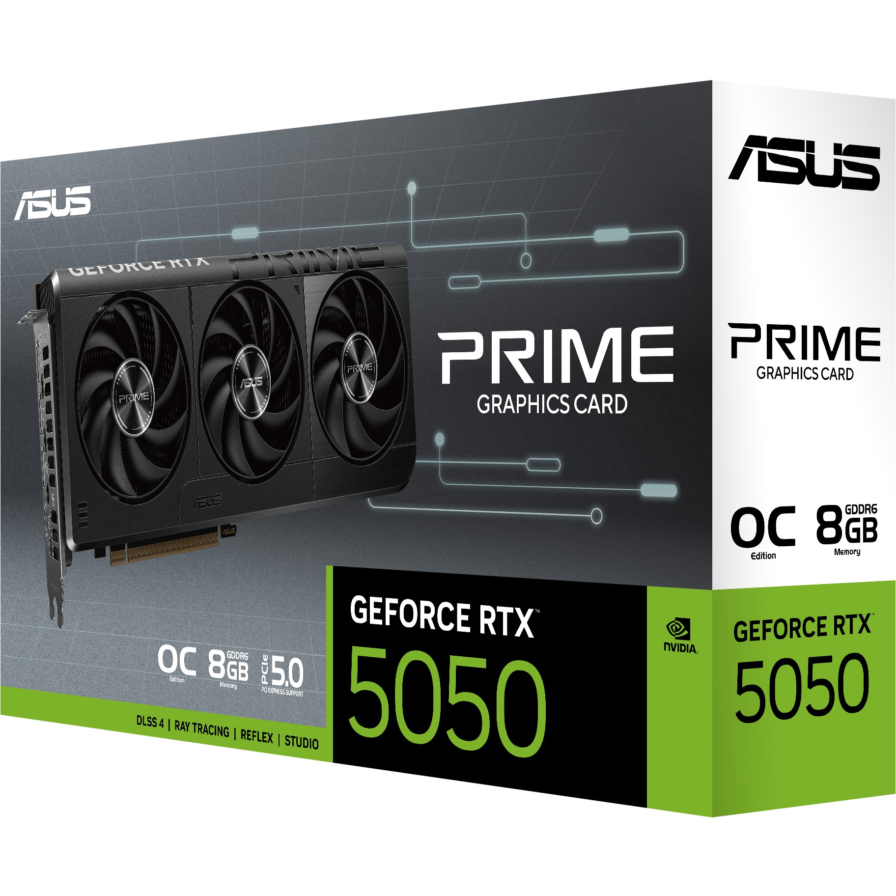 ASUS PRIME-RTX5050-O8G 8GB GDDR6 HDMI DP