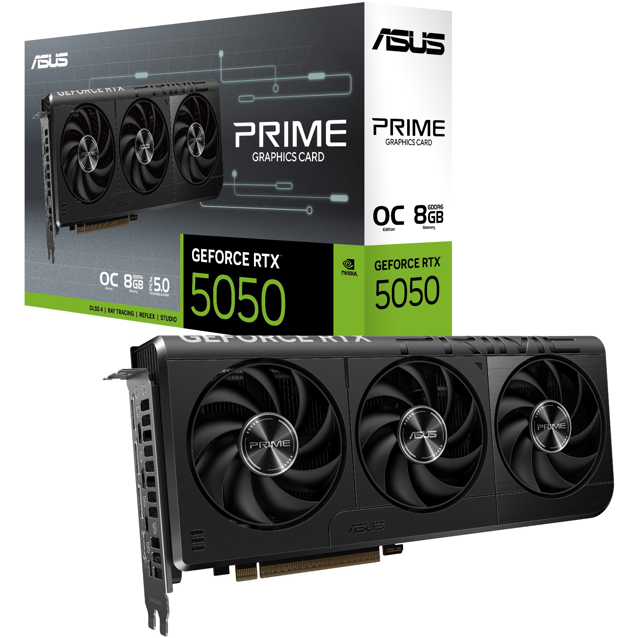 ASUS PRIME-RTX5050-O8G 8GB GDDR6 HDMI DP