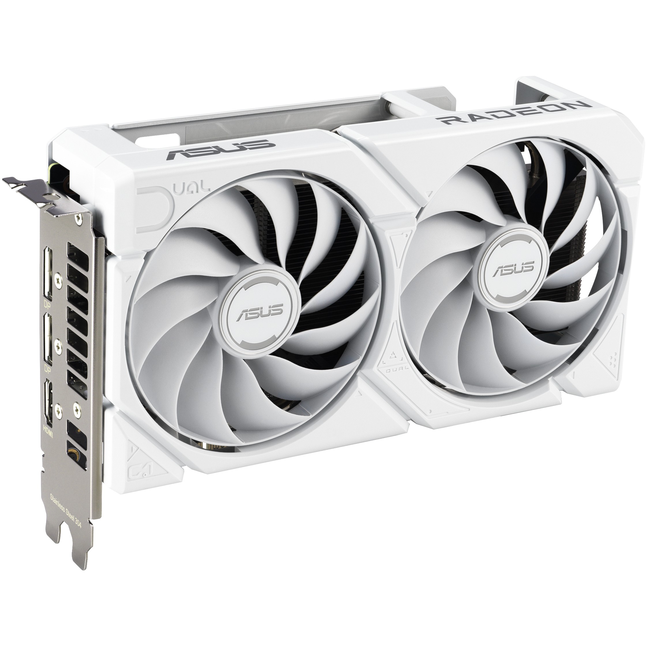 ASUS DUAL-RX9060XT-16G-WHITE 16GB GDDR6 HDMI DP