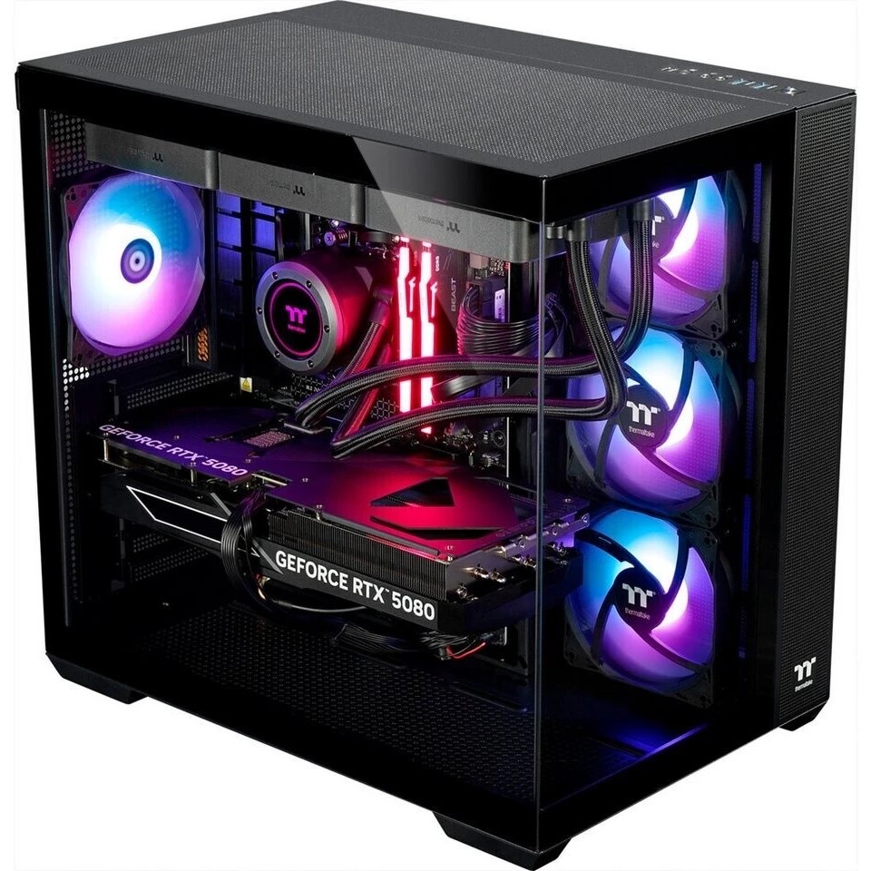 Thermaltake FTW RTX 5080 Black (schwarz/transparent. Windows 11 Home 64-Bit)