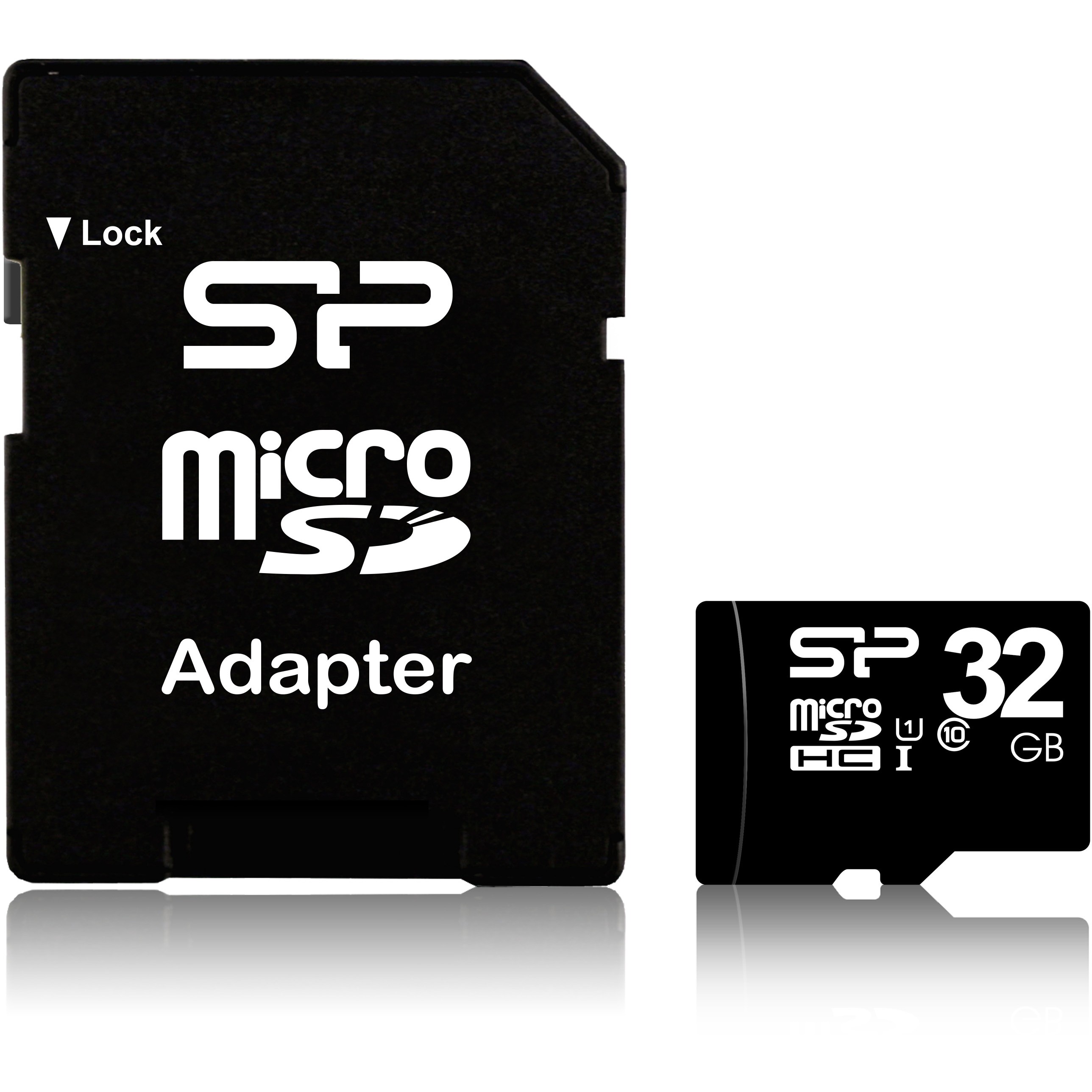 Silicon Power MicroSD Card 32GB SDHC CL.10 inkl. Adapter