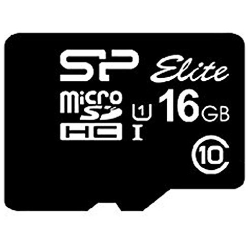 Silicon Power MicroSD Card 16GB UHS-1 Elite/CL.10 inkl.Adap