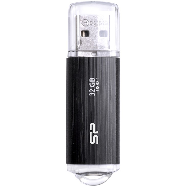 Silicon Power USB-Stick 32GB USB3.2 B02 Black
