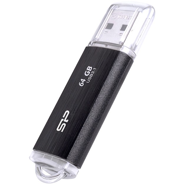 Silicon Power USB-Stick 64GB USB3.2 B02 Black