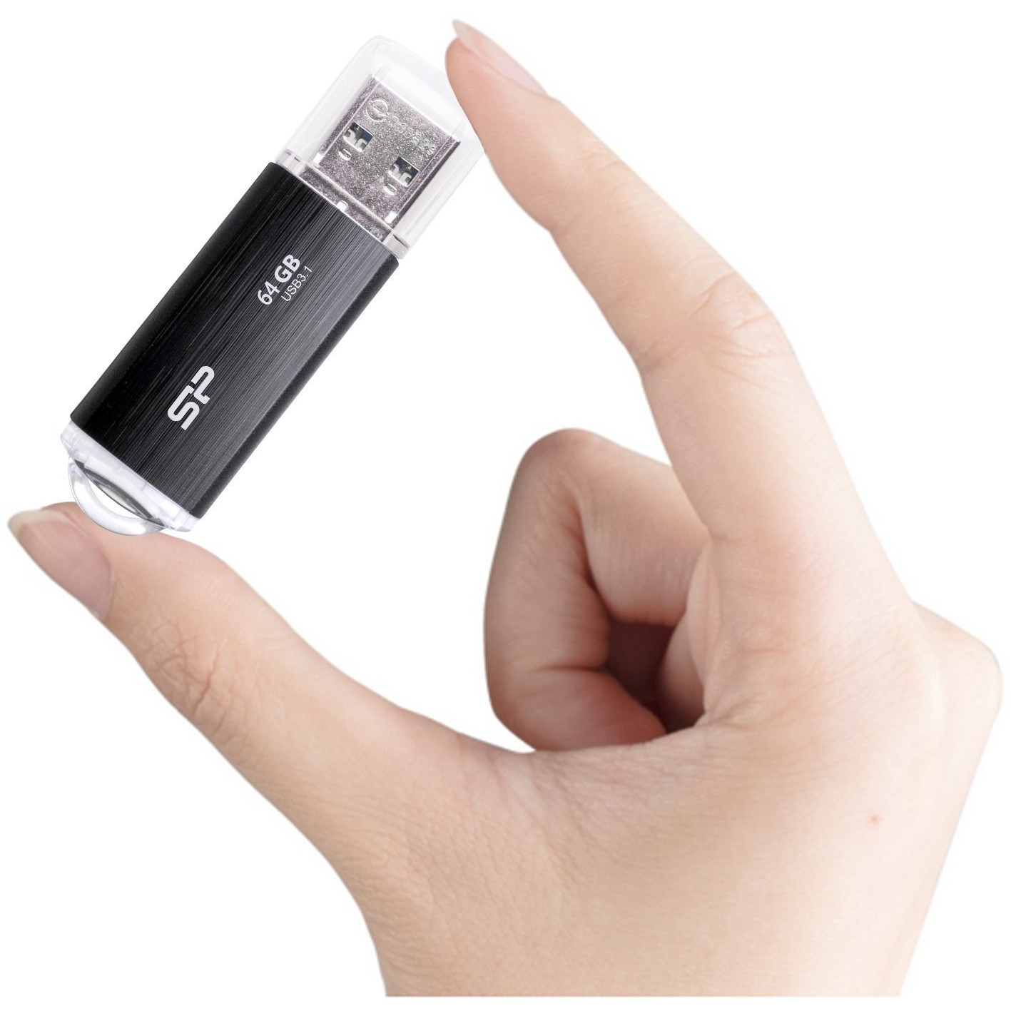 Silicon Power USB-Stick 64GB USB3.2 B02 Black