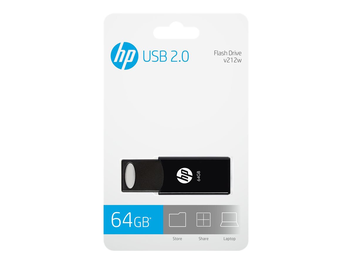 HP v212w USB Stick 64GB Sliding
