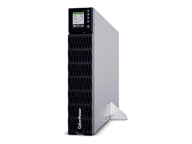 CyberPower OL5KERTHD 19 USV 5000VA/5000W Tower/Rack 2U, ECO Mode, LCD, USB, BMS Battery Management, Built in RMCARD205, Anschluss f. opt. Batterieerweiterung inkl. 19 Railkit