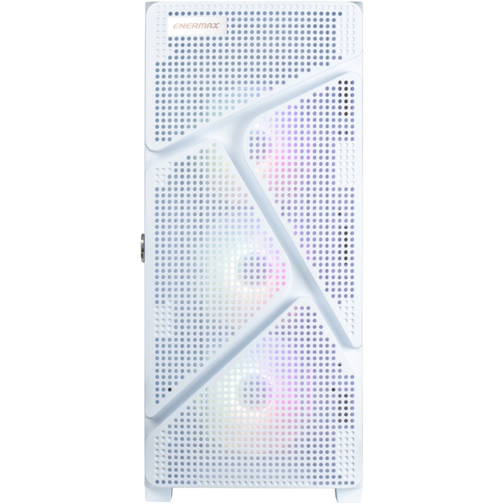 Enermax PC Case MarbleShell MS31 RGB Mid-Tower ATX White