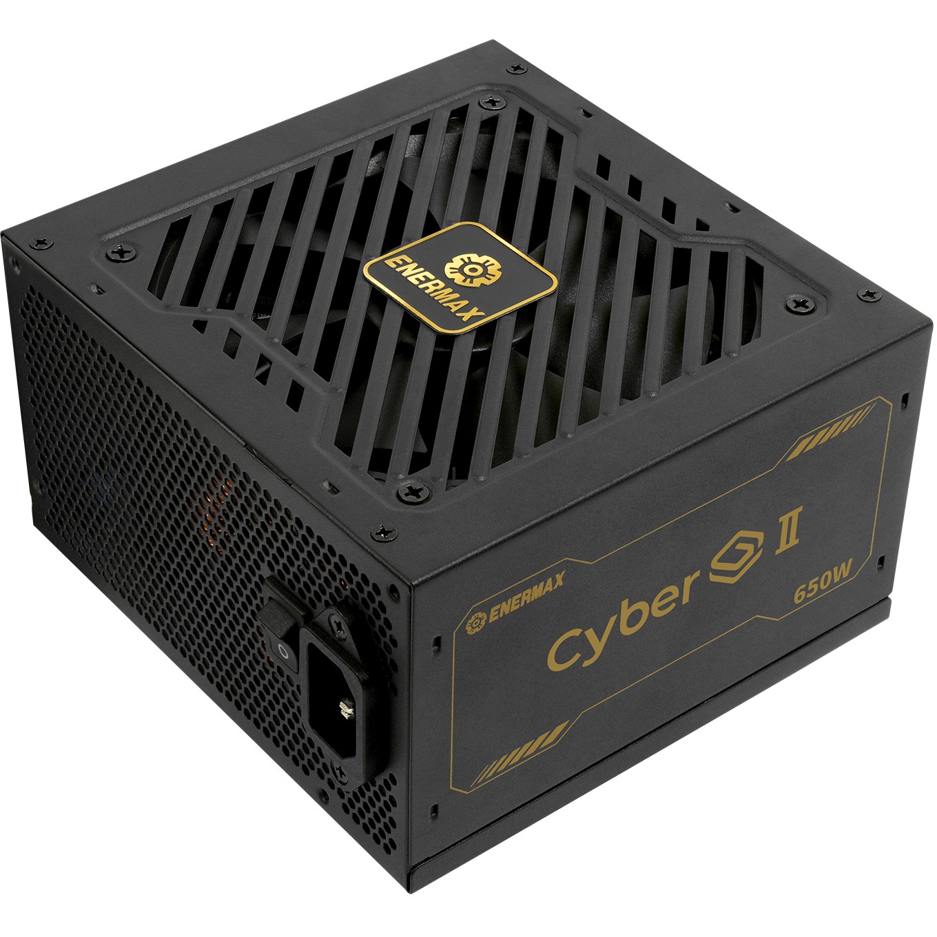 Enermax Power Supply 650W CyberG II 80+ Gold Black non-mod