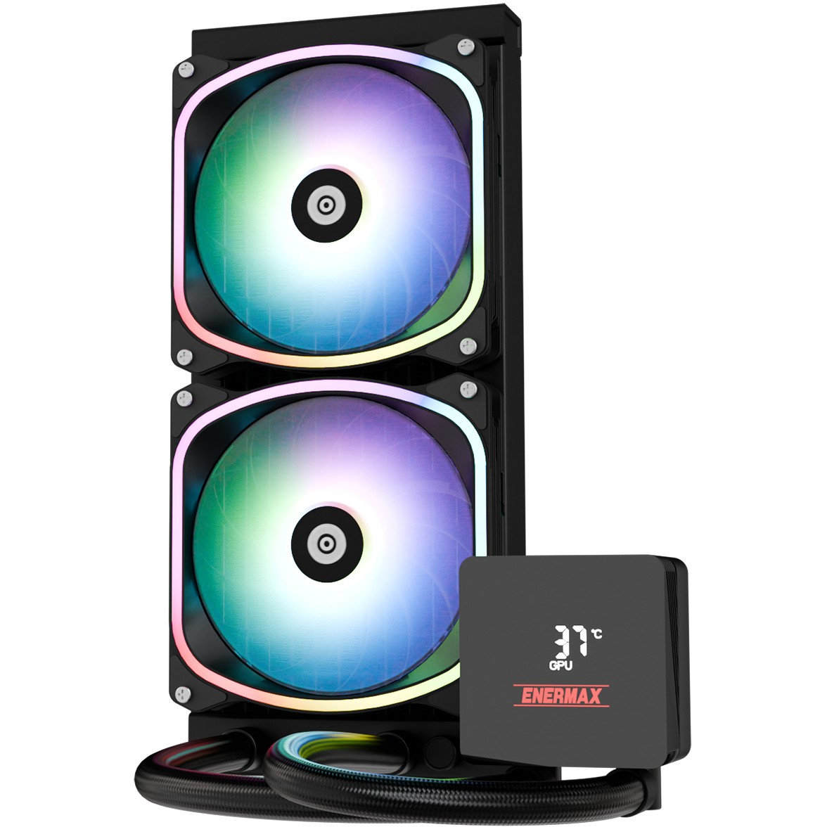 Enermax Liquid CPU Cooler Aquafusion II 240mm ARGB Black