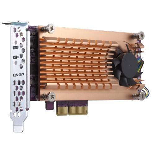 QNAP QM2-2S-220A Schnittstellenkarte/Adapter Eingebaut M.2
