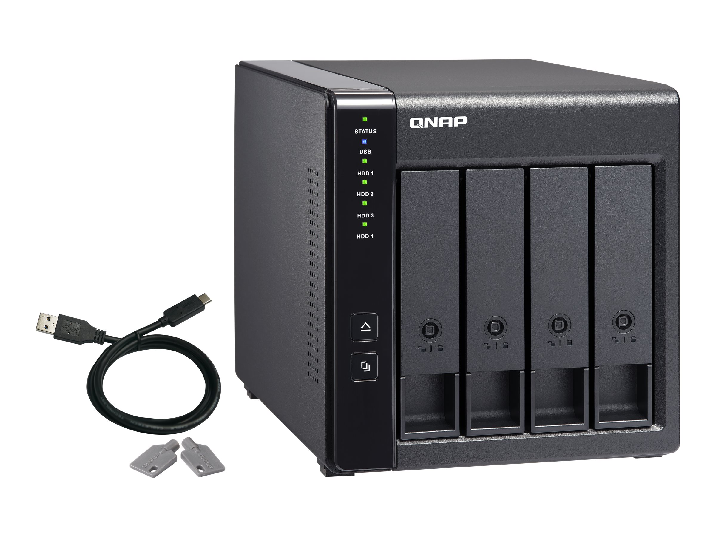 QNAP NAS TR-004 4-Bay JBOD Erweiterungseinheit