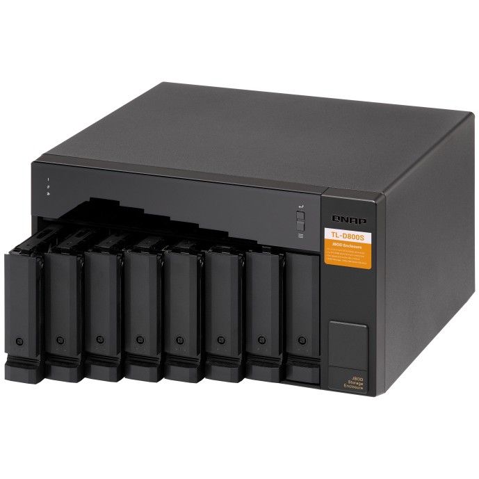 QNAP TL-D800S storage drive enclosure