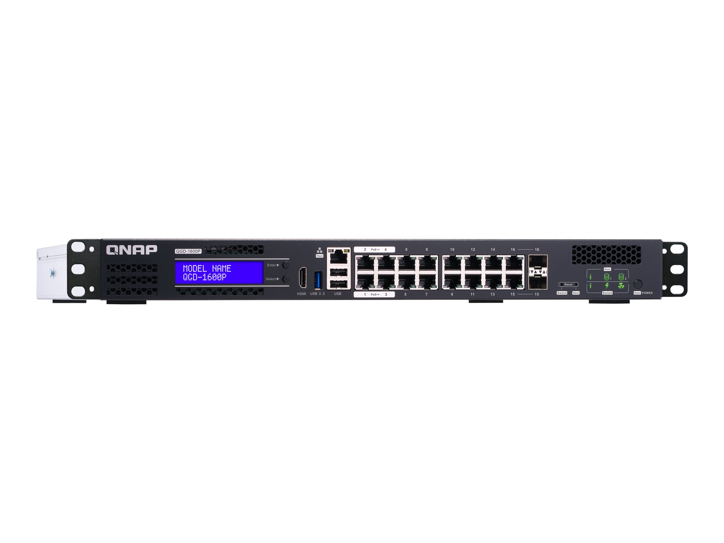 QNAP SWI QGD-1600P-8G POE