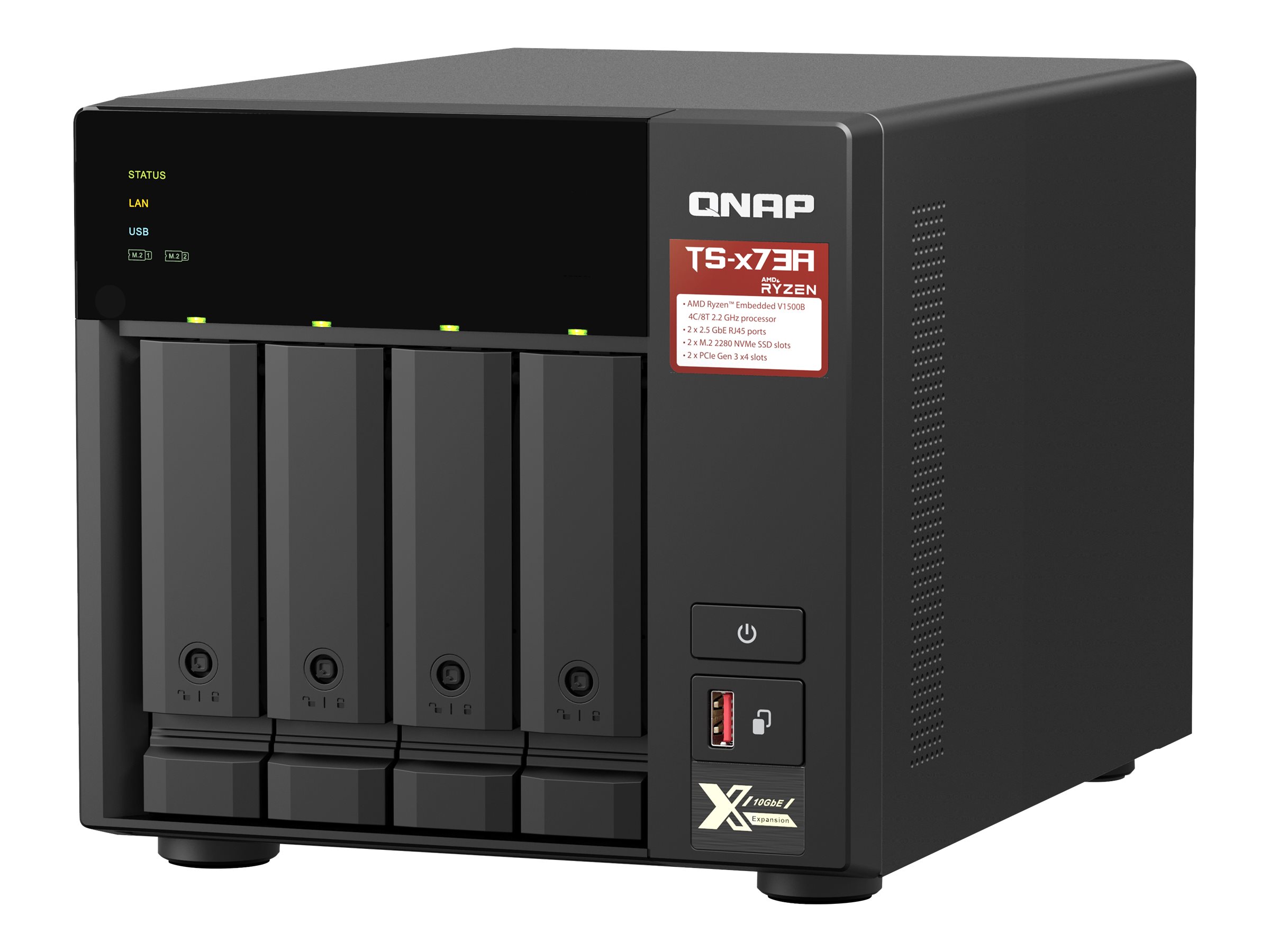 QNAP TS-473A - NAS-Server