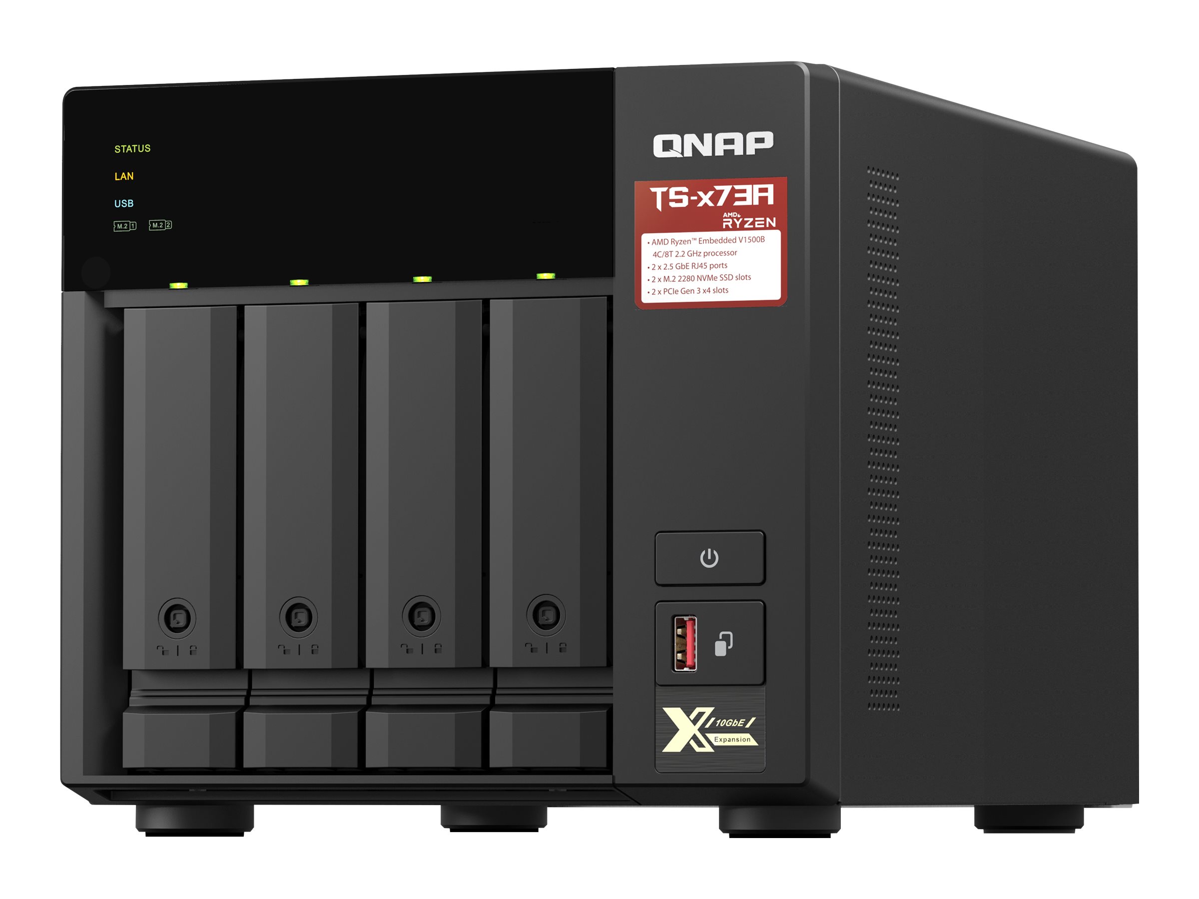 QNAP TS-473A - NAS-Server