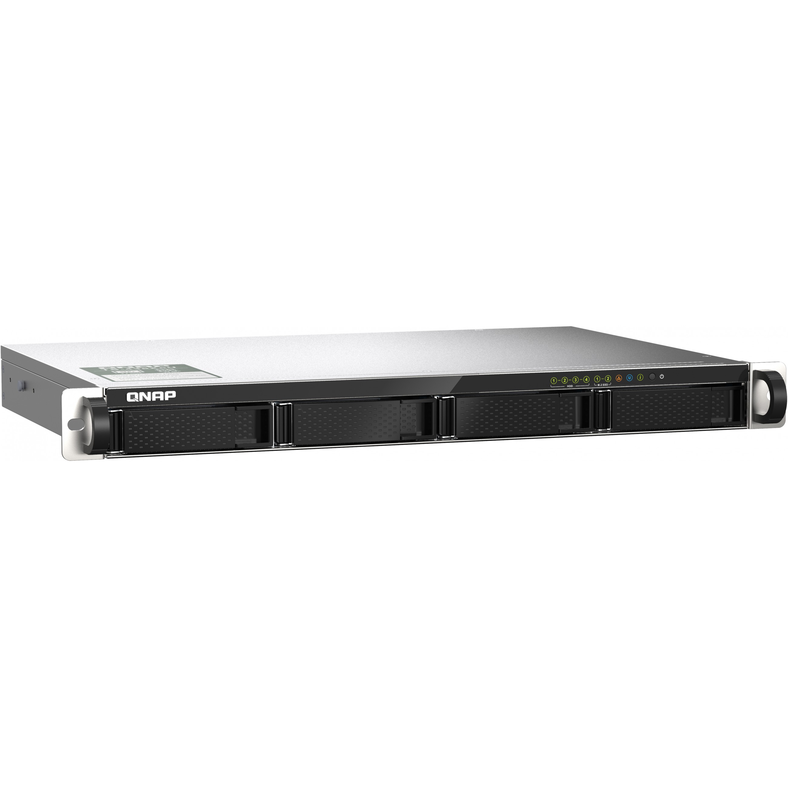 4-Bay QNAP TS-435XeU Rack SATA 6Gb/s RAID 0. 1. 5. 6. 10. JBOD 4GB RAM