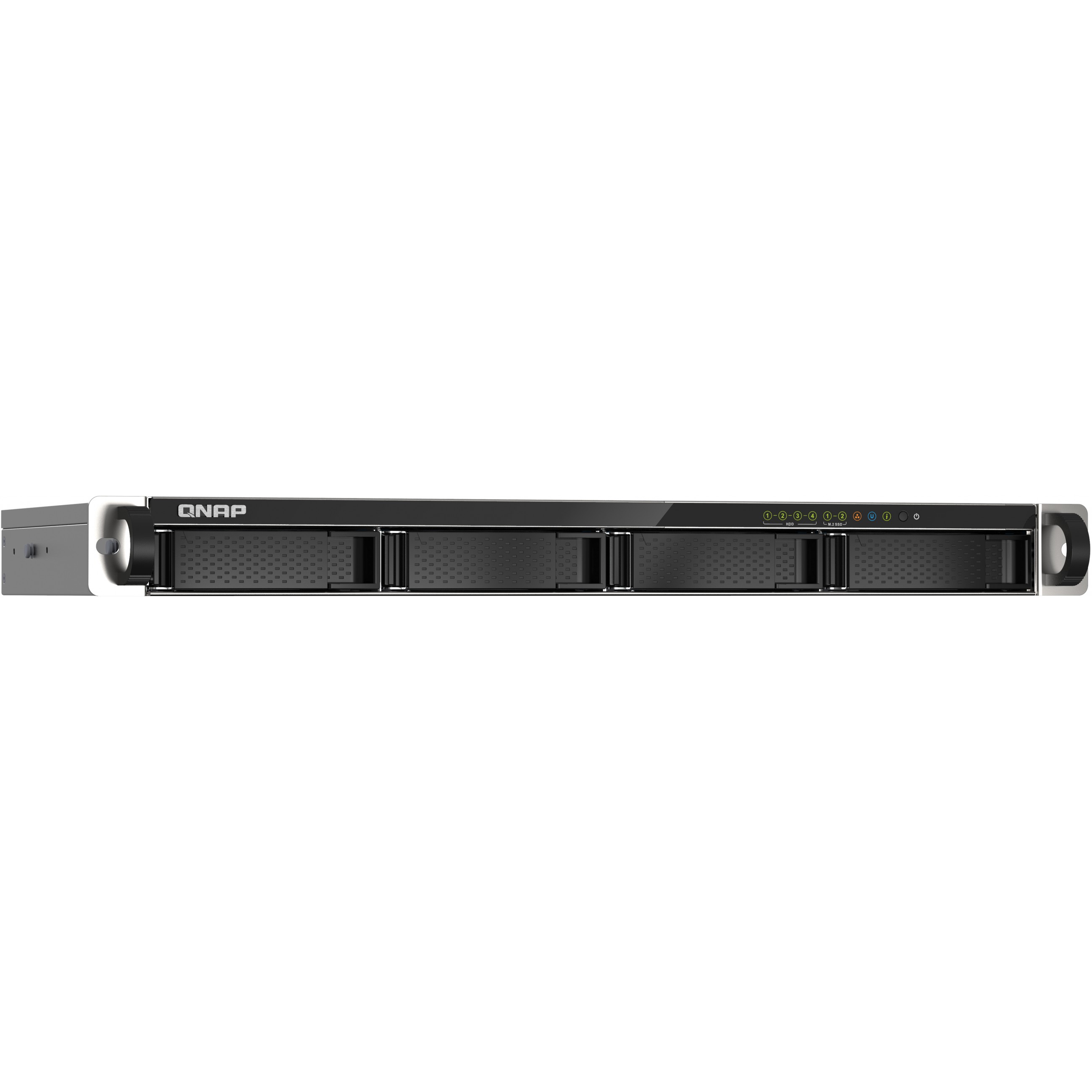 4-Bay QNAP TS-435XeU Rack SATA 6Gb/s RAID 0. 1. 5. 6. 10. JBOD 4GB RAM