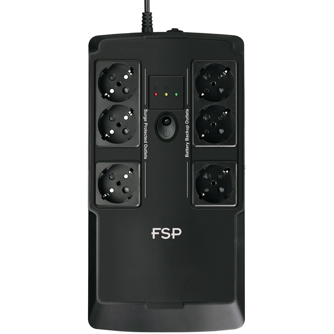 FSP USV NanoFit 800 800VA 480W LCD 2xUSB 1xRJ45