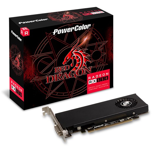 Powercolor RX550 Red Dragon         4GB GDDR5 HDMI DVI