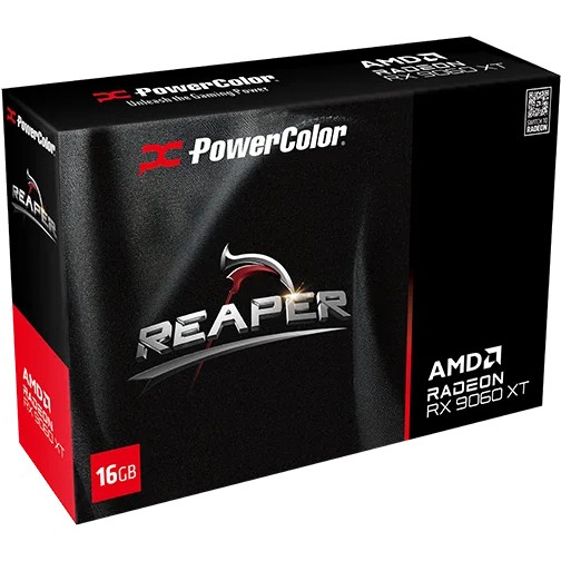PowerColor Reaper AMD Radeon RX 9060 XT 16GB GDDR6