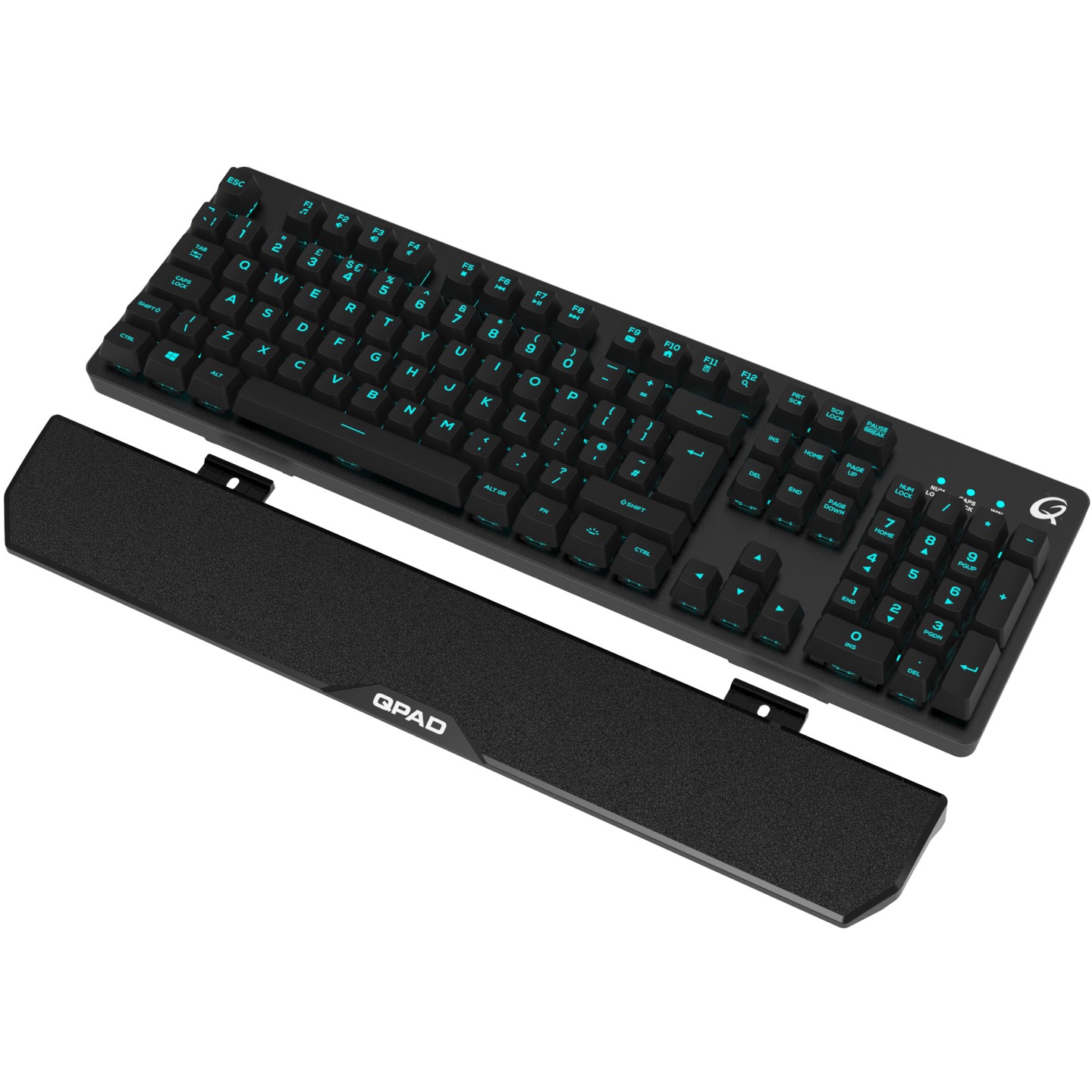 QPAD Gaming Tastatur    Pro MK40   schwarz DE