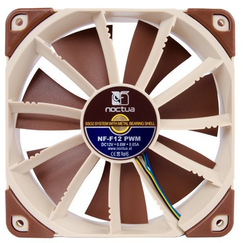 NOCTUA Lüfter NF-F12 PWM 120*120*25 retail
