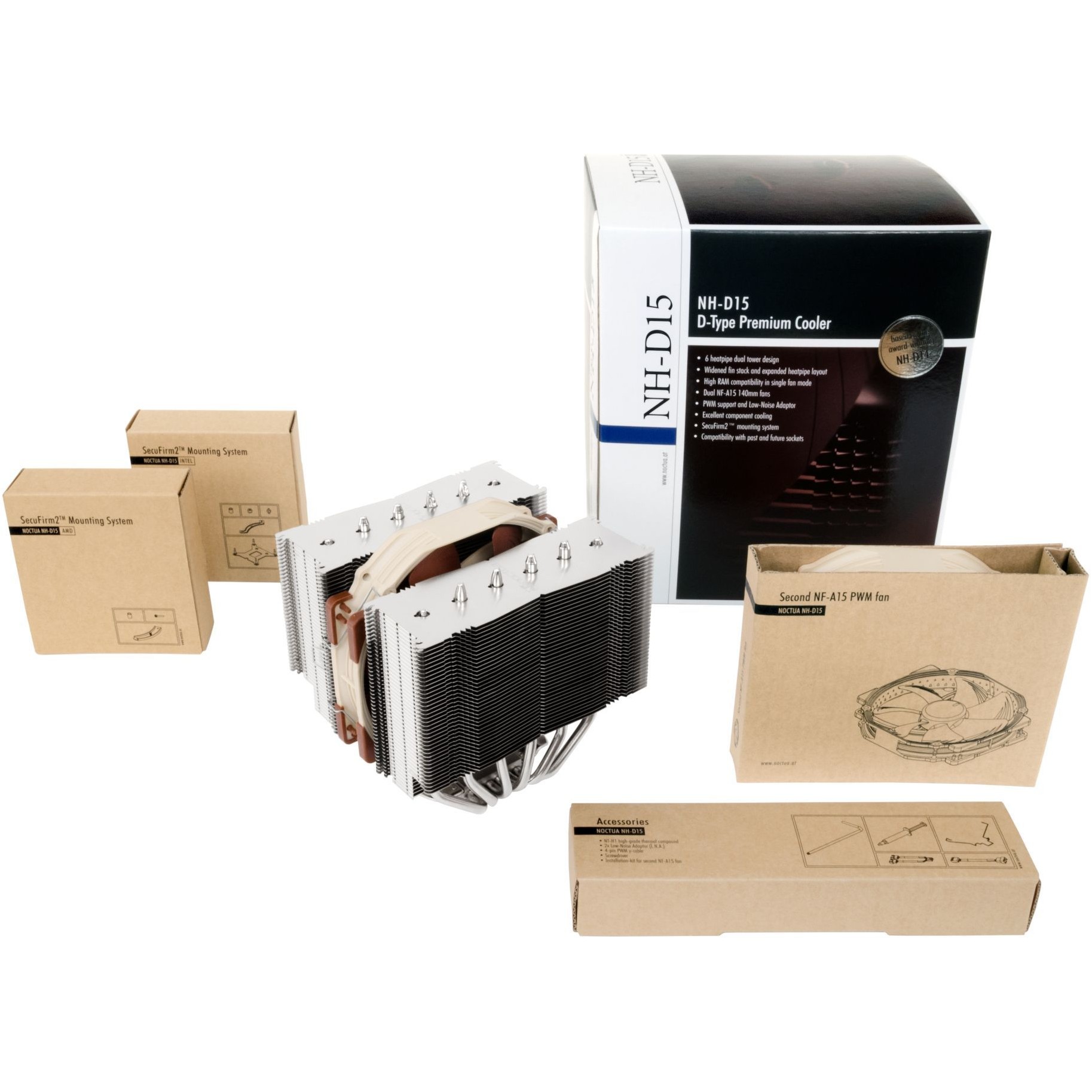 Noctua NH-D15 computer cooling system