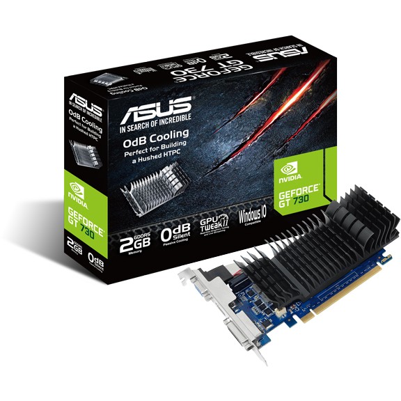 ASUS GT730-SL-2GD5-BRK 2GB GDDR5 HDMI DVI-D LP