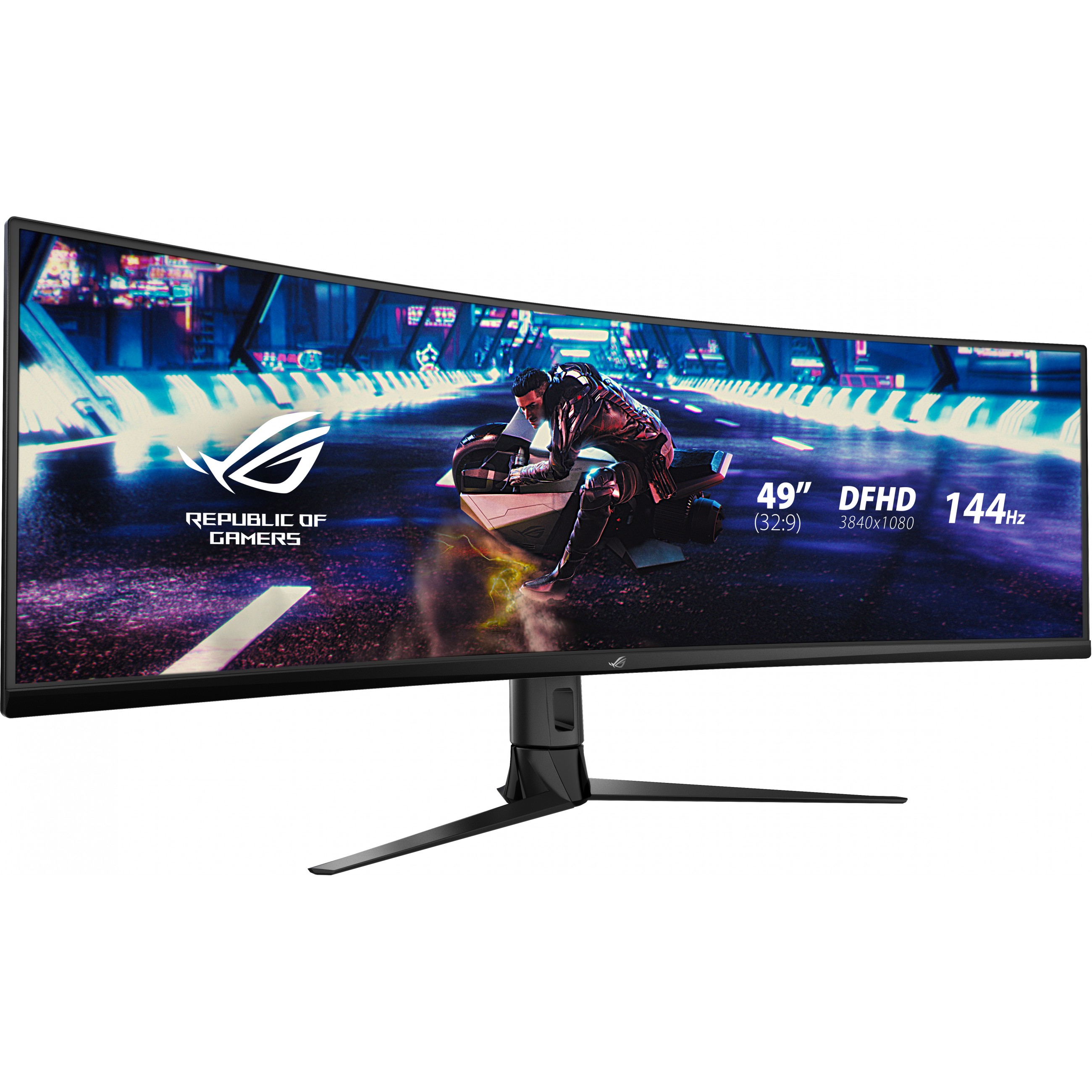 ASUS ROG Strix XG49VQ Computerbildschirm 124,5 cm (49) 3840 x 1080 Pixel UltraWide Full HD LED Schwarz