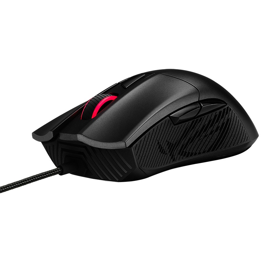 ASUS ROG Gladius II Core Maus Gaming rechts USB Typ-A Optisch 6200 DPI