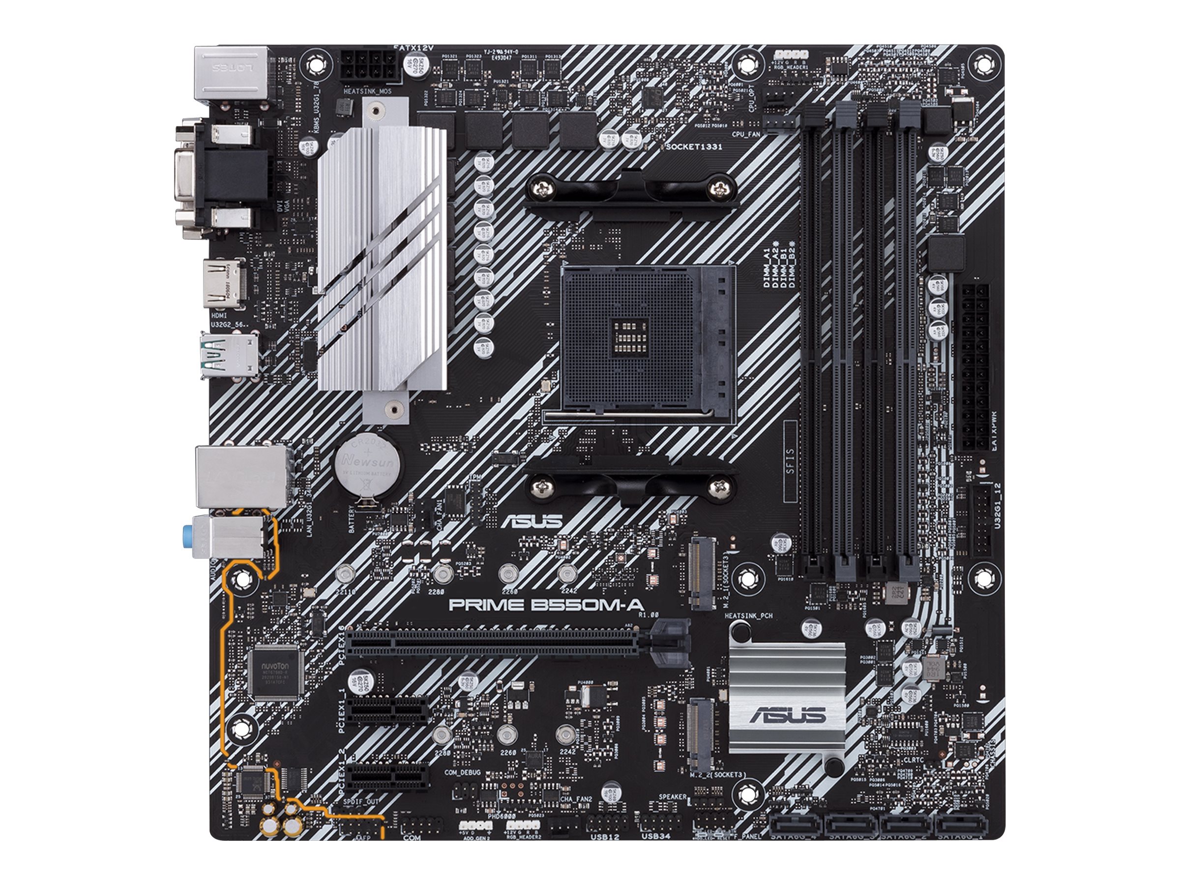 ASUS Prime B550M-A/CSM AMD B550 Sockel AM4 micro ATX