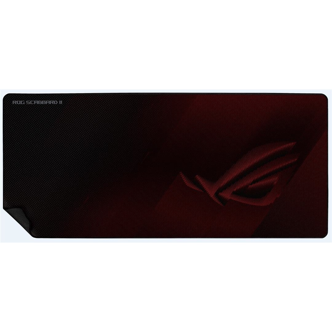 ASUS ROG Strix Scabbard II Gaming-Mauspad Schwarz, Rot