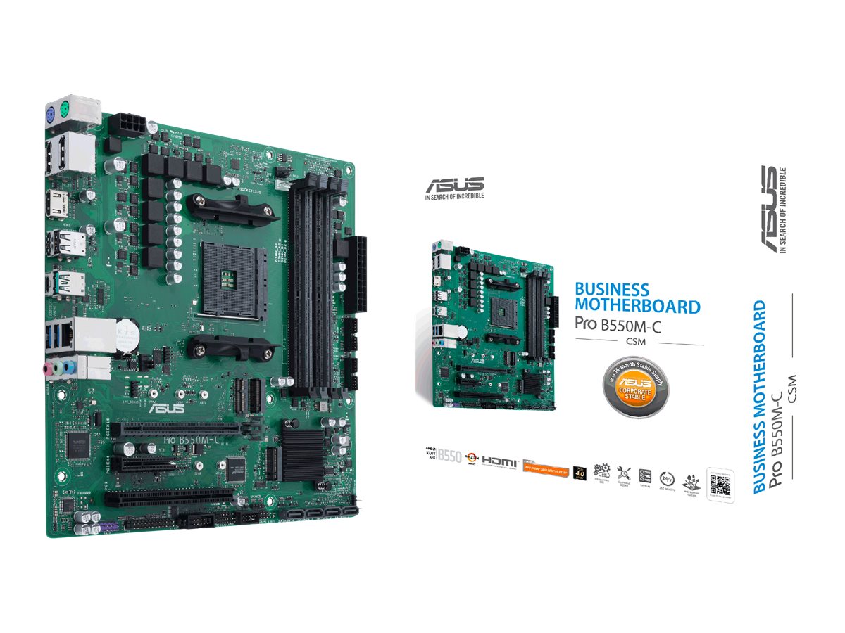 MB ASUS PRO B550M-C/CSM                  (AMD,AM4,DDR4,mATX)