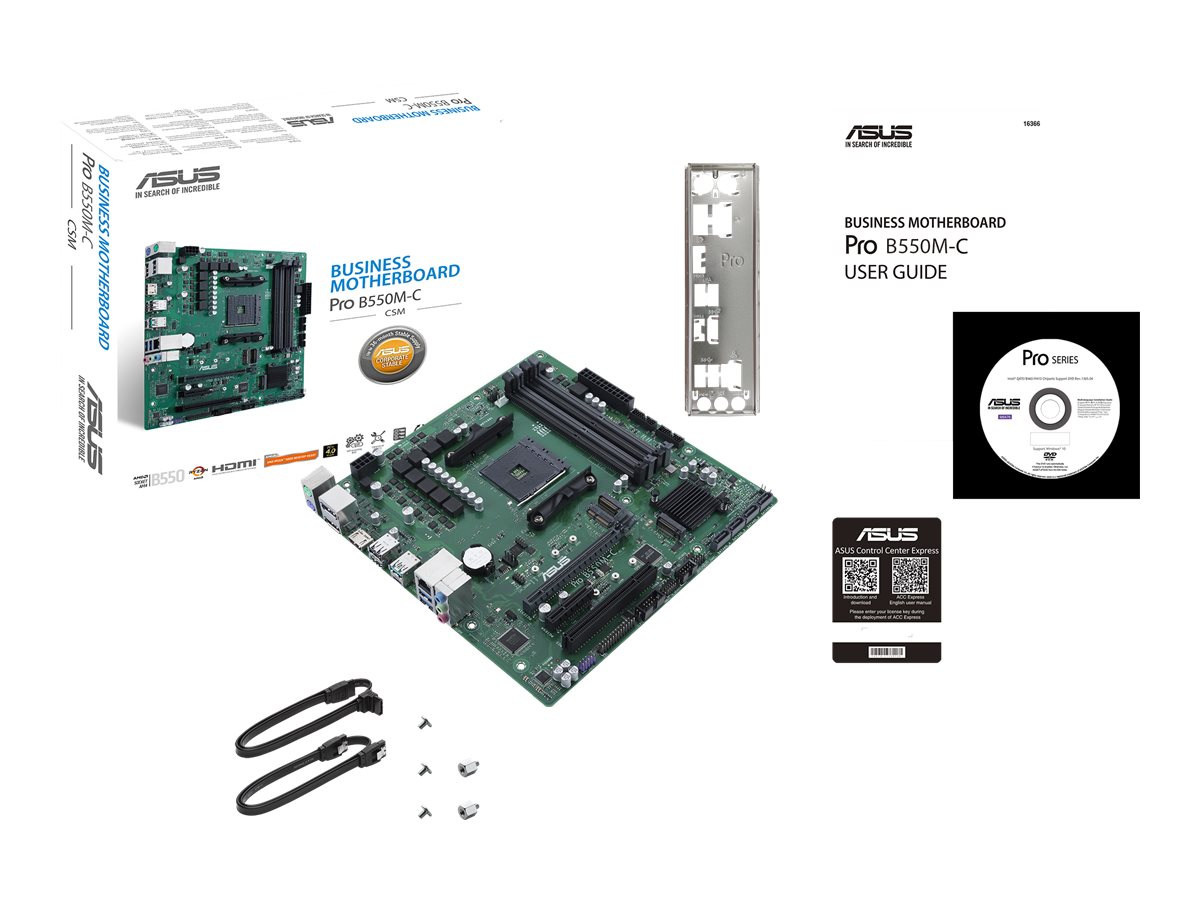 MB ASUS PRO B550M-C/CSM                  (AMD,AM4,DDR4,mATX)