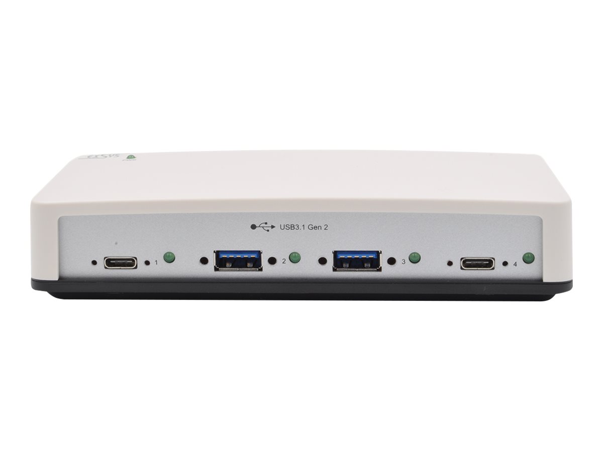 EXSYS EX-1250V 4 Port USB 3.2 Gen2 HUB mit 2x C- und 2x A-Anschlüsse
