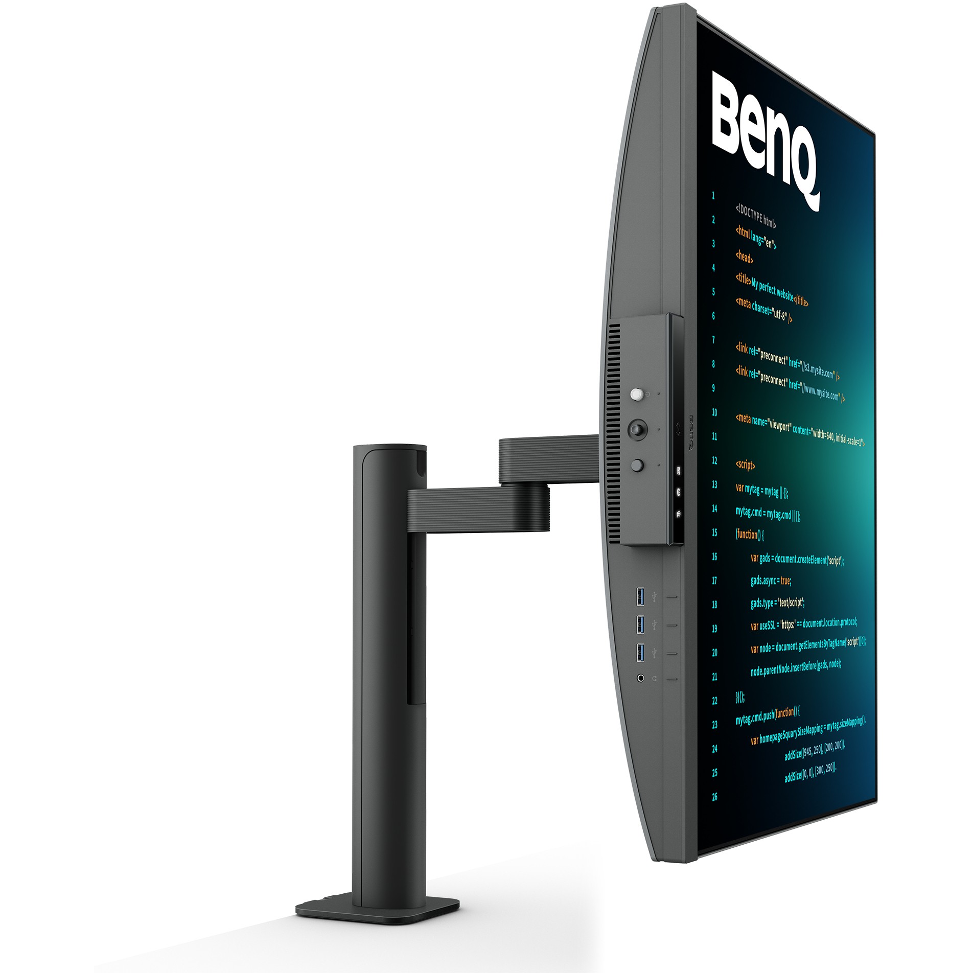 BenQ 71,6cm RD280UA    3:2  HDMI/USB-C/DP sil. ErgoArm   UHD