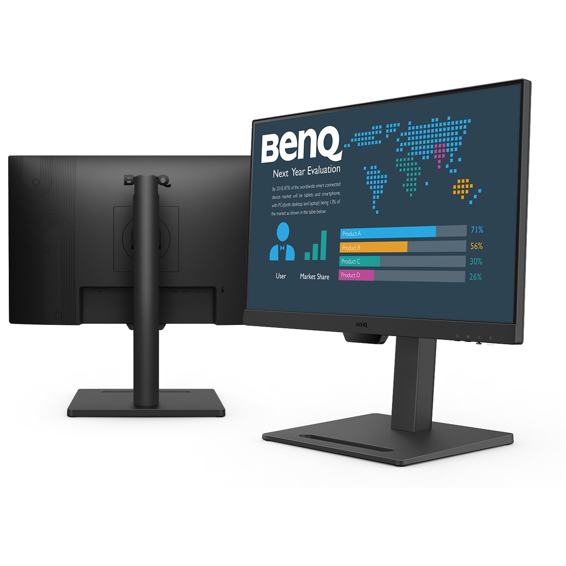 BenQ BL2490T Computerbildschirm 60,5 cm (23.8) 1920 x 1080 Pixel Full HD Schwarz