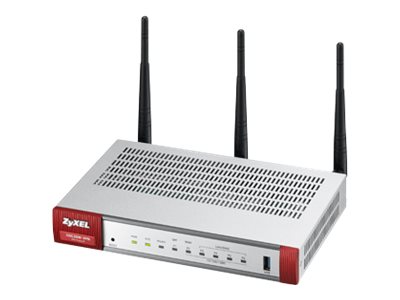 Zyxel USG20W-VPN-EU0101F WLAN-Router Gigabit Ethernet Dual-Band (2,4 GHz/5 GHz) Grau, Rot