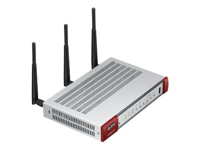 Zyxel USG20W-VPN-EU0101F WLAN-Router Gigabit Ethernet Dual-Band (2,4 GHz/5 GHz) Grau, Rot