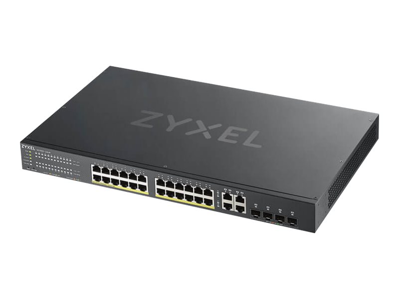 Zyxel Switch 24x GE GS192024HPV2 PoE+ Standard       Managed