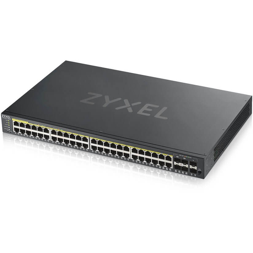 Zyxel Switch 48x GE GS192048HPV2-EU0101F PoE+        Managed
